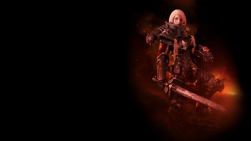 science fiction, Sisters of Battle, Warhammer, kinpatsu cosplay, 1080P, Warhammer 40,000, Adepta Sororitas, Games Workshop, cosplay