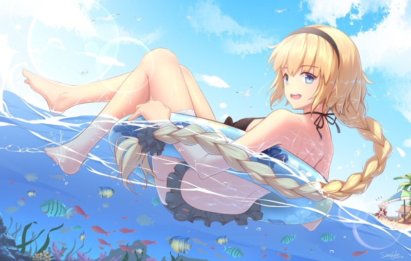 1080P, Ruler (Fate/Grand Order), Fate/Grand Order, Fate Series, Jeanne dArc (Fate Series)
