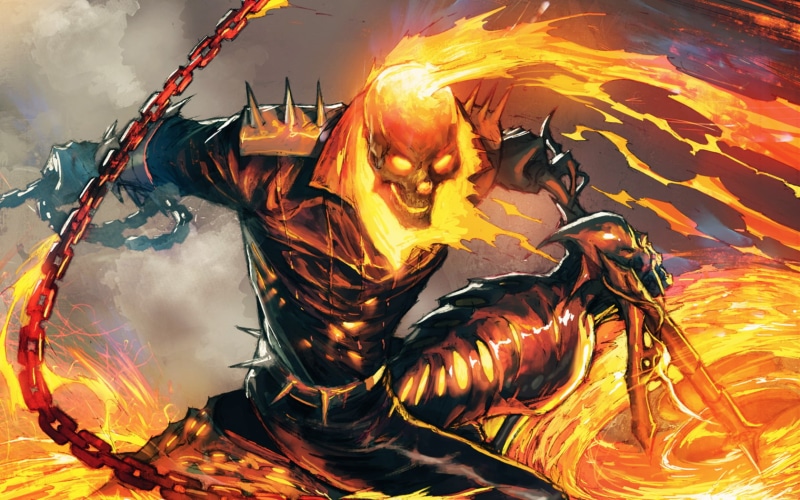 comics, hd, rider, ghost, 720P