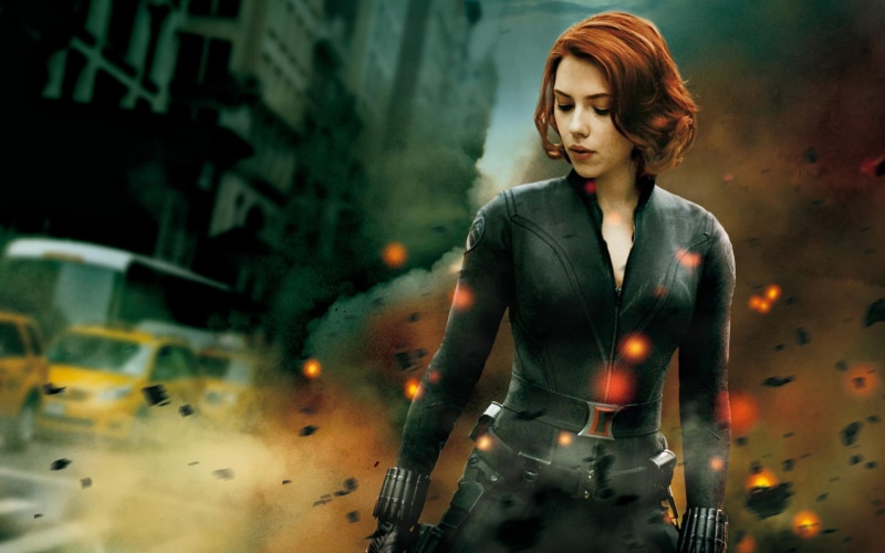 scarlett, avengers, scarlett johansson, 1080P, black, johansson, widow