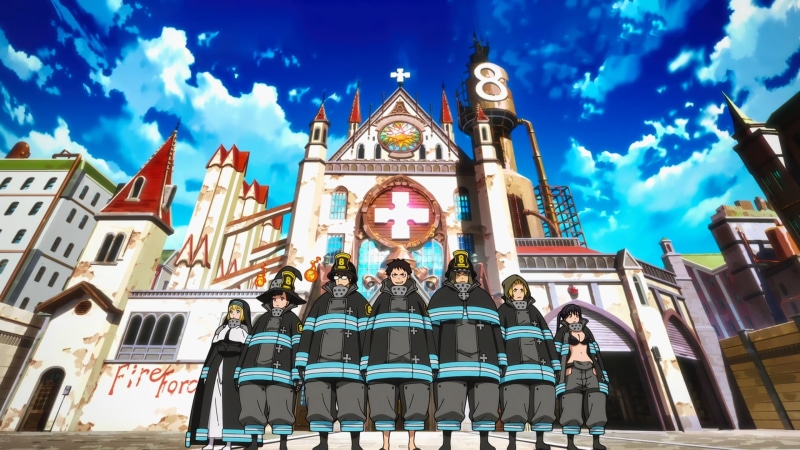 Fire Force, 2K, Anime