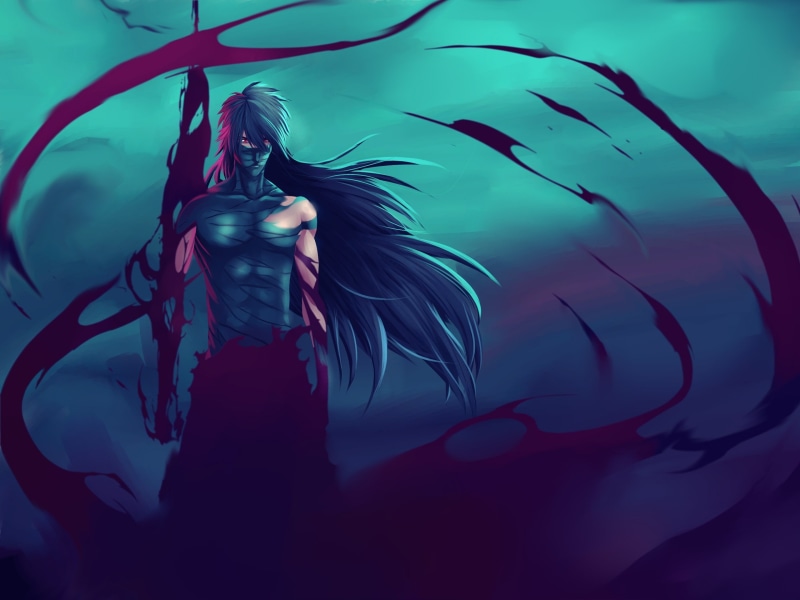 2K, long, bleach, final, hair, getsuga, bandages, tenshou, mugetsu, kurosaki, ichigo