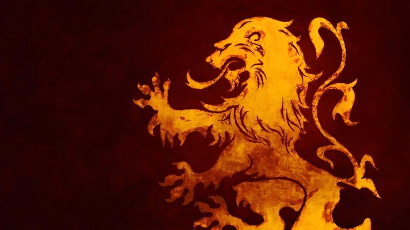 House Lannister, sigils, 1080P, lion, A Song of Ice and Fire, Game of Thrones