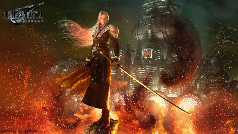 Final Fantasy, Final Fantasy VII, 1080P, Final Fantasy VII Remake, Sephiroth (Final Fantasy)