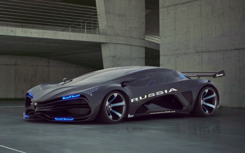 Lada, Car, Raven, 1080P, Concept, Raver