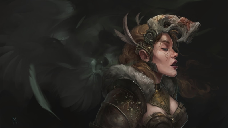 valkyries, Norse mythology, artwork, fantasy art, 1080P, women, mythology