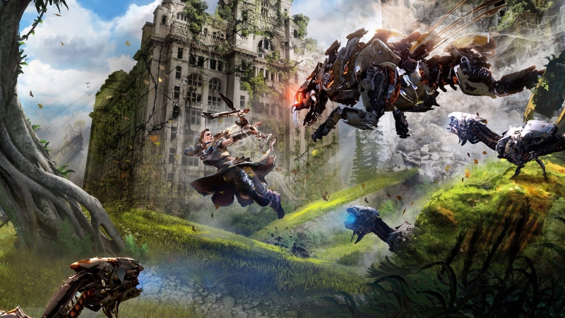 video games, Horizon: Zero Dawn, 1080P, Aloy (Horizon: Zero Dawn), nature