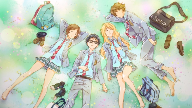 1080P, Arima Kousei, Miyazono Kaori, Shigatsu wa Kimi no Uso, Sawabe Tsubaki