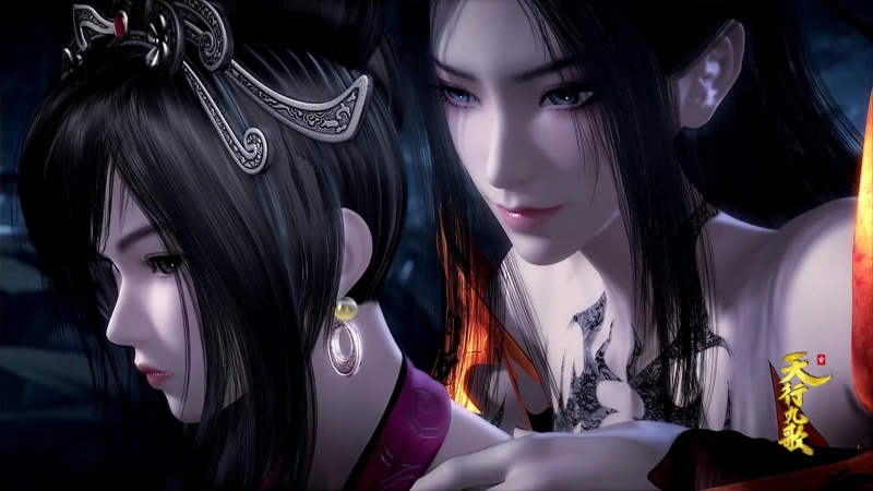 anime girls, hair, hairstyle, front view, Chinese animation, 3D, women, headshot, lifestyles, beauty, adult, 1080P, looking, portrait, make-up, young adult