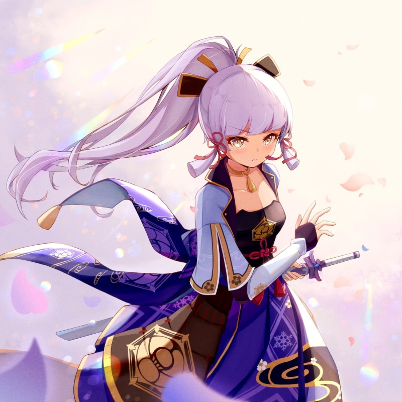 720P, Genshin Impact, Kamisato Ayaka(Genshin Impact), anime girls