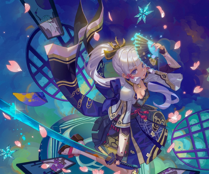 Kamisato Ayaka(Genshin Impact), 4K, Genshin Impact