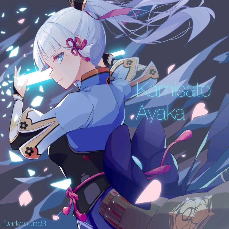 720P, Genshin Impact, anime girls, Kamisato Ayaka(Genshin Impact)