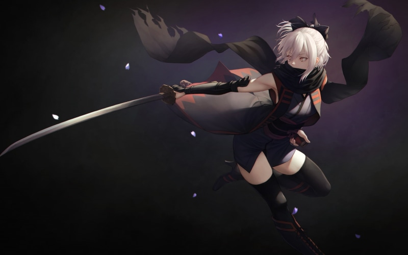 Sakura Saber, Fate Series, Okita Souji, Fate/Grand Order, 1080P
