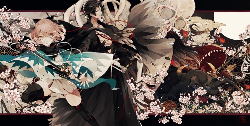 Okita Souji, 1080P, Hijikata Toshizou, Fate Series, Fate/Grand Order