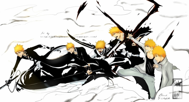  nature, white background, 720P, petal, indoors, ichigo, digital, kurosaki, no people, fragility, Fullbringer, creativity, yellow, anime, studio shot