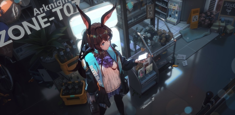 Girl, Original, 2K, Anime, Amiya (Arknights)