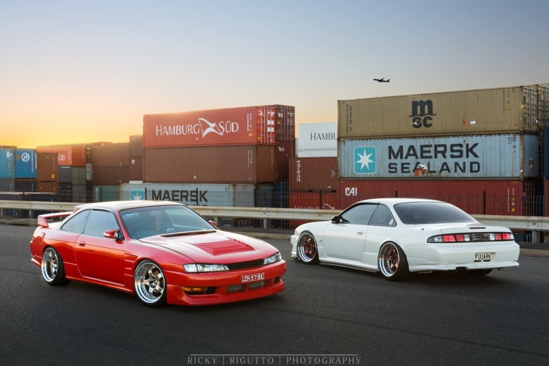 tuning, stance, sky, text, japan, land vehicle, architecture, 200sx, day, zenki, sunset, building exterior, built structure, nissan, clear sky, city, white