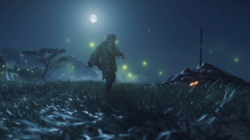 samurai, horse, video games, 4K, Ghost of Tsushima, katana, Duel, Japan, PlayStation 4, war