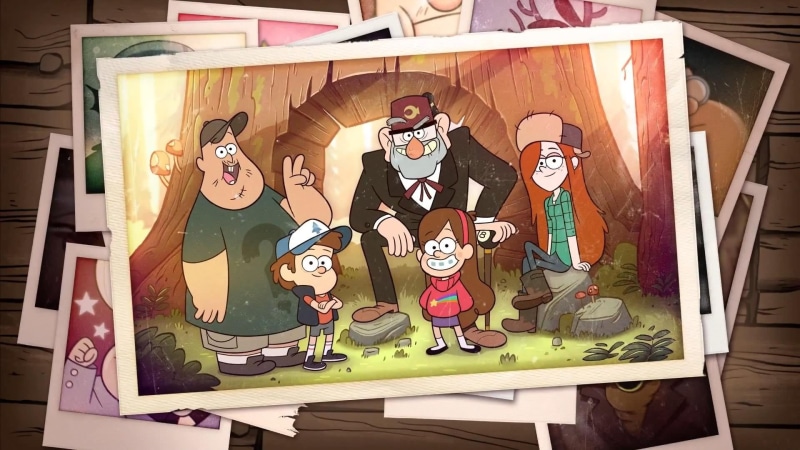 wood - material, craft, architecture, record, art and craft, day, indoors, representation, creativity, bone, table, Gravity Falls, 1080P, high angle view