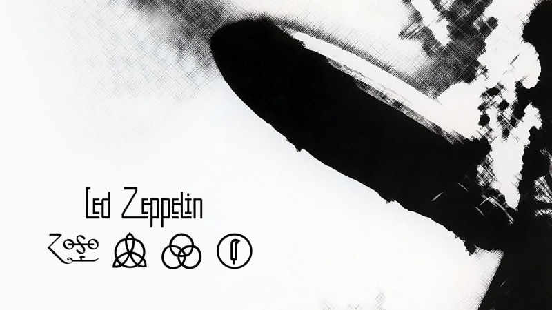 music, album covers, 1080P, Led Zeppelin