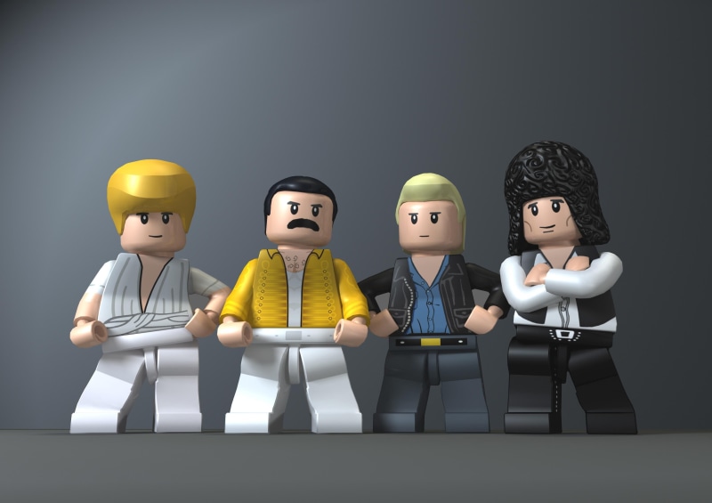 sitting, characters, cartoon, people, doll, human representation, males, vector, emotion, front view, Freddie Mercury, in a row, toy, human Face, assorted