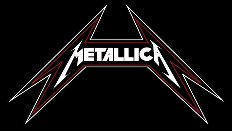 metal, 720P, capital letter, road, logo, illuminated, shape, safety, black background, heavy metal, band logo, no people, communication, night, thrash metal