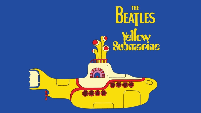 x, submarine, hd, bands, 720P, entertainment, yellow, music, beatles, art, Yellow Submarine, The Beatles
