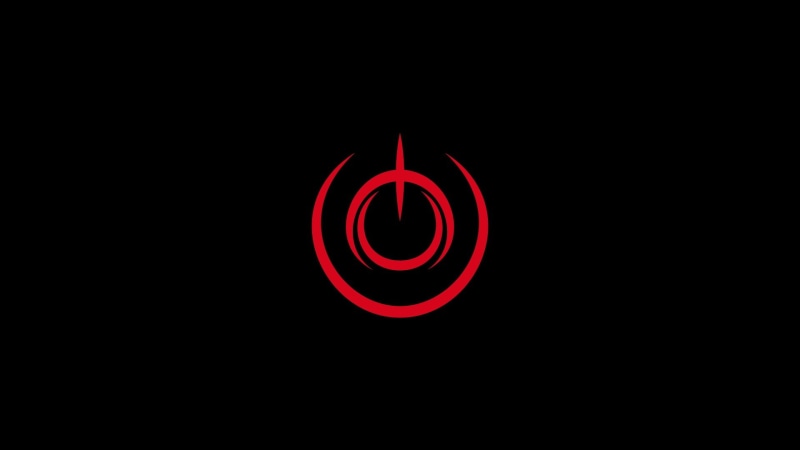 light - natural phenomenon, no people, sign, communication, black background, night, minimalism, 1080P, black, indoors, illuminated, close-up, logo, studio shot
