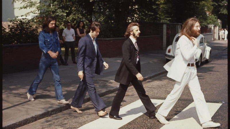 Abbey Road, musician, Paul McCartney, George Harrison, 1080P, The Beatles, Ringo Starr, crosswalk, John Lennon