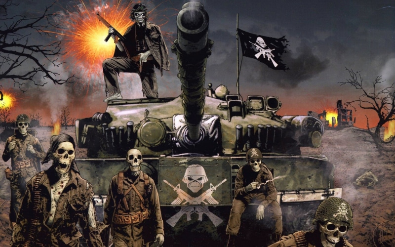 Eddie, album covers, war, Iron Maiden, 1080P, heavymetal