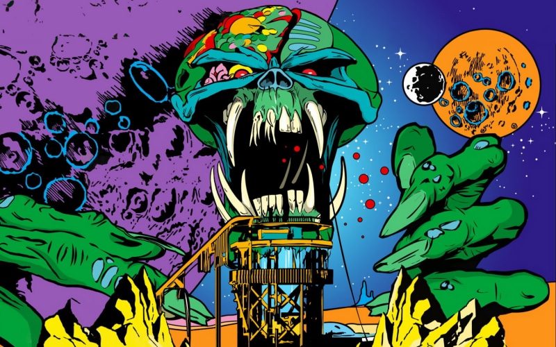 dark, hard, heavy, groups, eddie, covers, album, art, iron, 720P, bands, maiden, rock, skulls, metal, entertainment