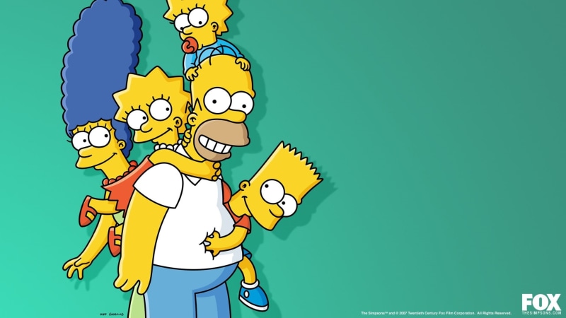 emotion, sky, nature, business, simpson, business person, 1080P, adult, men, The Simpsons, built structure, childhood, child, males, family, Maggie Simpson