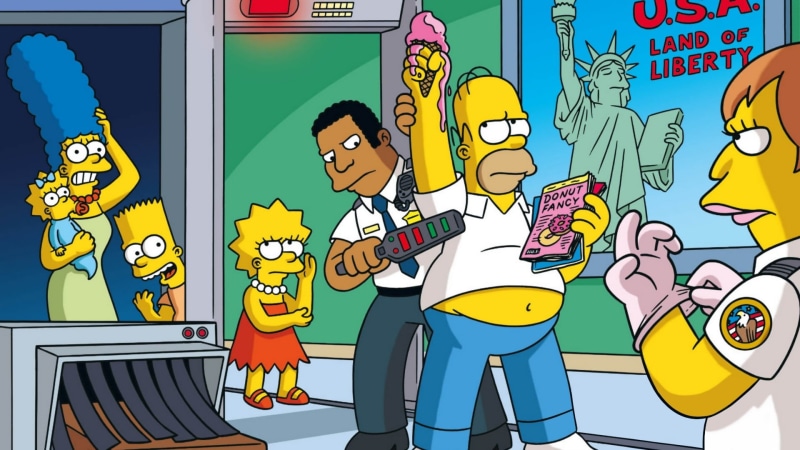 occupation, Bart Simpson, teenager, 1080P, men, smiling, Marge Simpson, communication, teenage boys, Maggie Simpson, childhood, food and drink, child