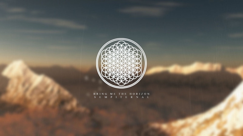 digital art, Bring Me the Horizon, circle, logo, 1080P