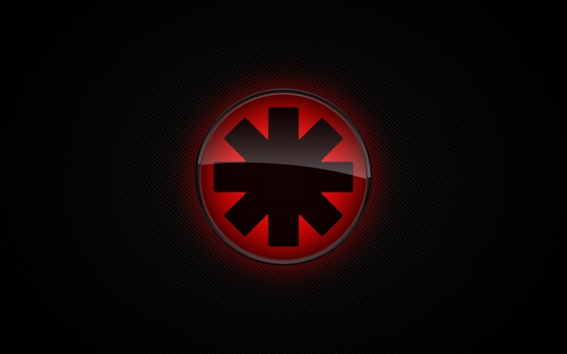 hot, logos, 1080P, rhcp, art, chili, Red Hot Chili Peppers, x, entertainment, peppers, Music, red, hd