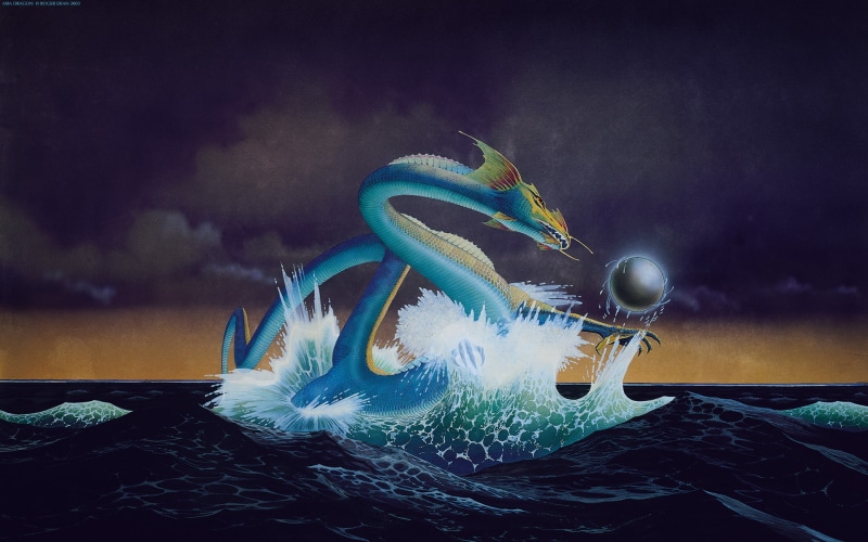 asia, roger, 1080P, dragons, covers, album, dean
