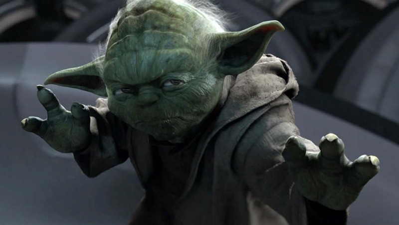 wars, Star Wars: Episode III - The Revenge of the Sith, no people, force master, gray, craft, male likeness, Jedi, art and craft, mammal, sculpture, emotion