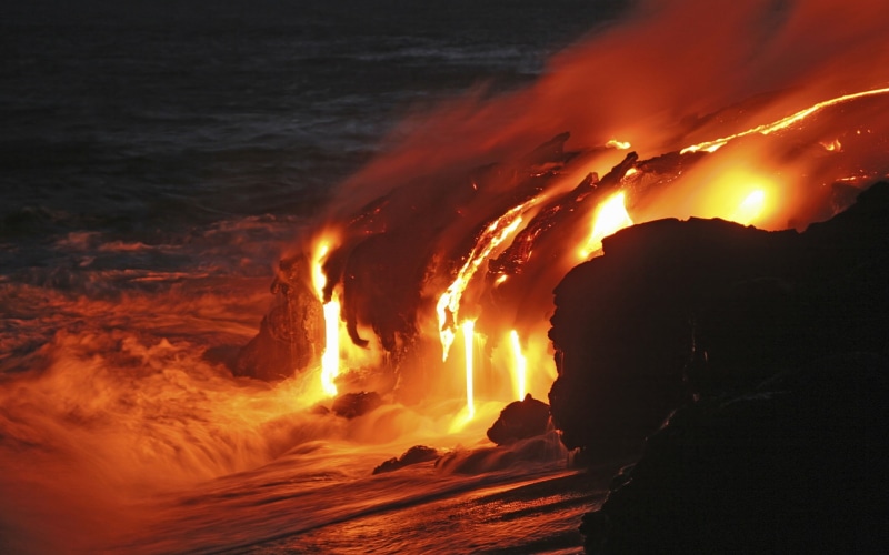 Lava, Hawaii, Flow, Kilauea, 1080P