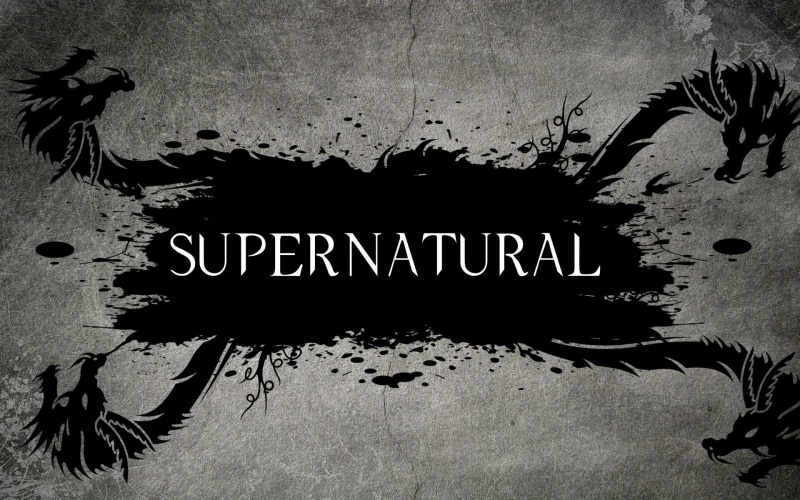 background, logo, tv, supernatural, dragon, letters, 1080P, series