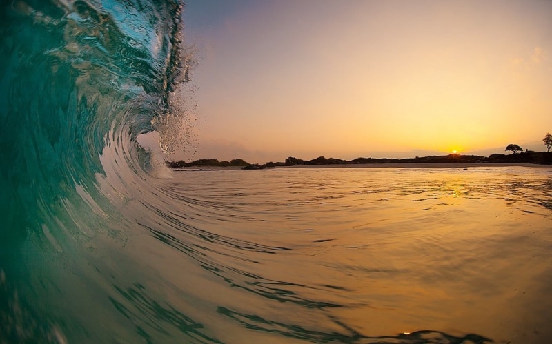 Hawaii, nature, beauty in nature, sky, sand, motion, travel destinations, outdoors, island, tranquil scene, no people, landscape, sea, 480P, water, sunset