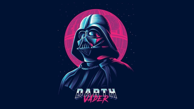 Sith, Star Wars, artwork, 1080P, Darth Vader, Death Star