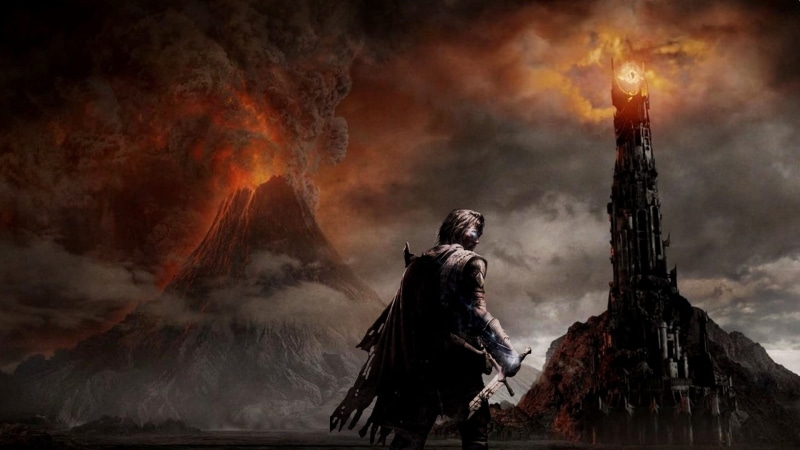 1080P, The Eye Of Sauron, mordor, Shadow Of Mordor, Lava, deviantart, The Lord Of The Rings, mountain