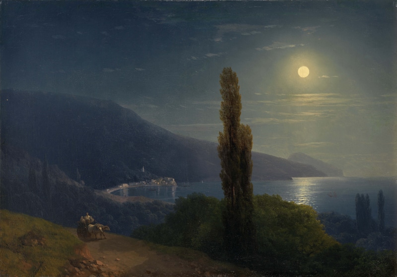 Ivan Aivazovsky, night, 5K