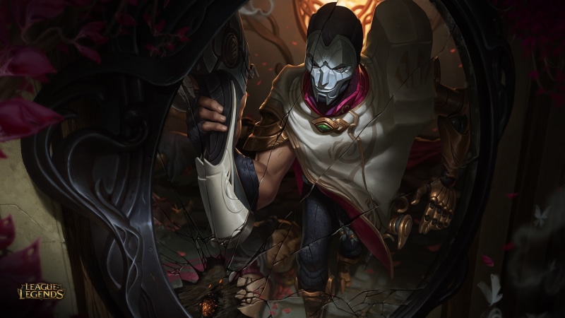 female likeness, 1080P, arts culture and entertainment, men, Jhin (League of Legends), representation, people, human hand, real people, place of worship
