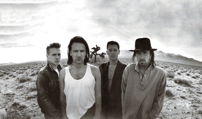 art, hd, clayton, larry, joshua, monochrome, tree, adam, desert, nature, deserts, Bono, mullen, edge, u, 5K, x