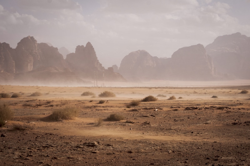 sand, dusty, world, dust, sky, jordan, environment, tranquil scene, desert, scenics - nature, valley, иордания, outdoors, non-urban scene, nature, arid climate