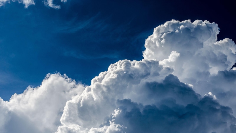 cloud, sky, light, 2560x1440, cumulus, clouds, white, foamy, 2K, photography