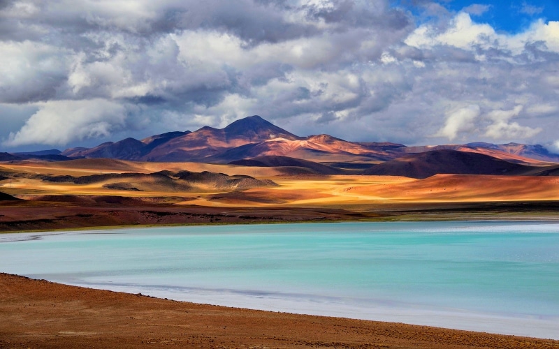 nature, outdoors, tranquility, travel, mountain range, remote, cloud - sky, mountain, day, 720P, travel destinations, water, tranquil scene, beauty in nature