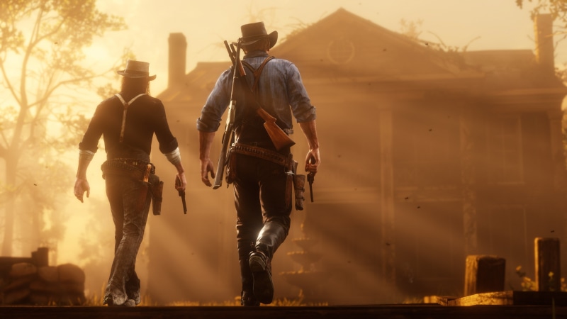 Red Dead Redemption 2, 4K, Arthur Morgan, Red Dead