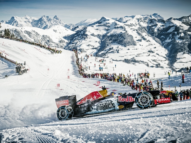 F1, Snow, Race Car, Racing, 1080P, Winter, Red Bull, Formula 1